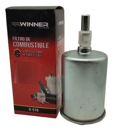 FILTRO DE GASOLINA WINNER G-578 / 33311 ROSCA PICO CHEVROLET CAVALIER LUMINA IMPALA SUNFIRE