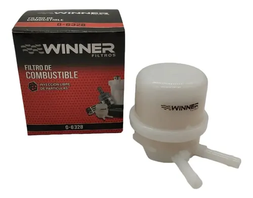FILTRO DE GASOLINA WINNER G-6328  CHIQUITO 2 PICOS TOYOTA COROLLA SKY STARLET CARBURADO