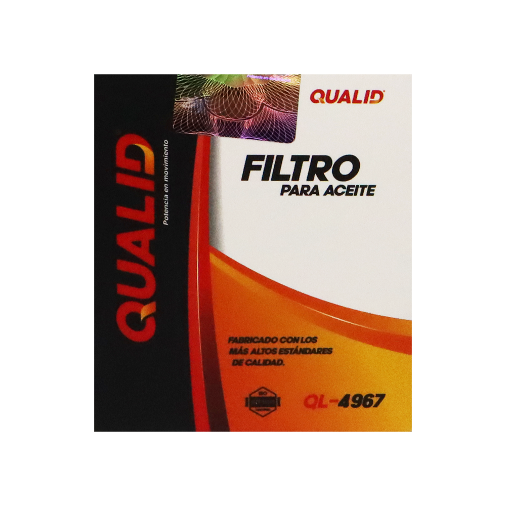 FILTRO ACEITE QUALID 4967 / 51394