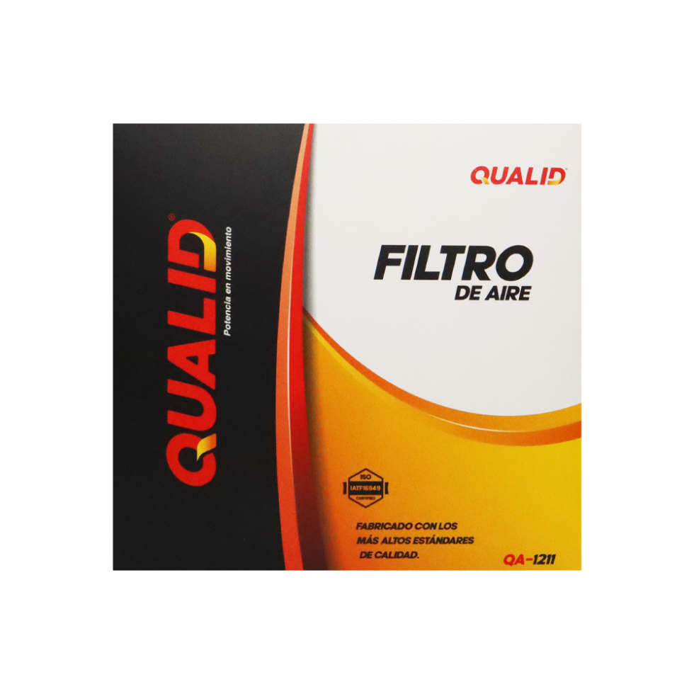 [FILTRO035] FILTRO AIRE QUALID QA-1211 CHERY ARAUCA WA-10111