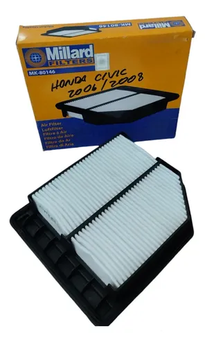 FILTRO AIRE MILLARD HONDA CIVIC 1.6. 1.8. 2.0 11-15