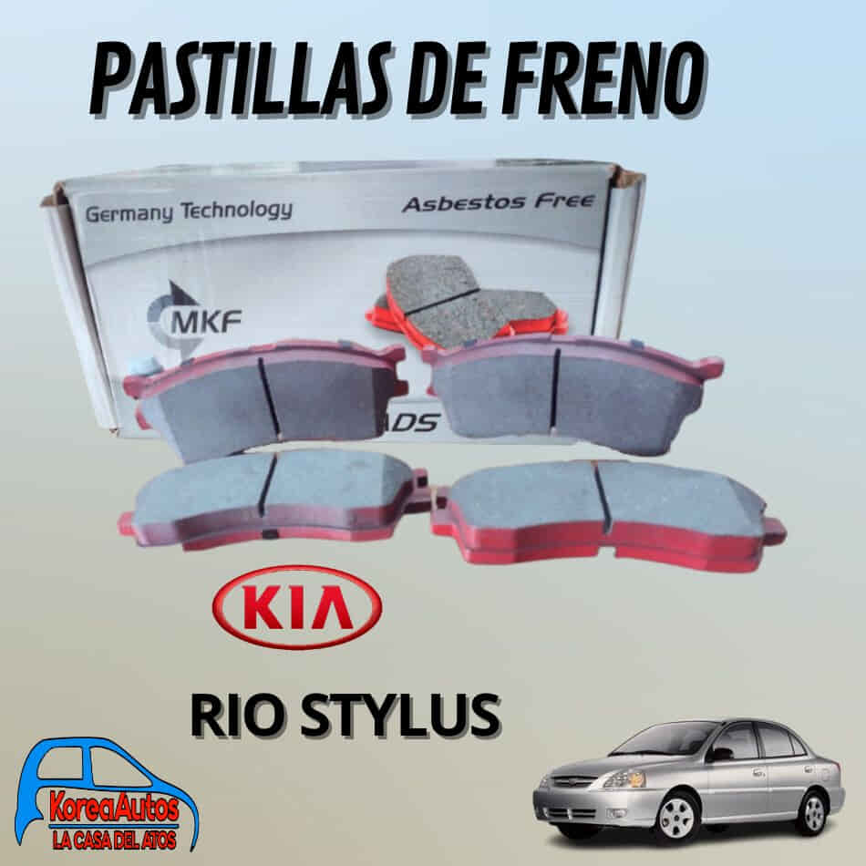 [PASTILLA011] PASTILLA DE FRENOS DEL. KIA RIO STYLUS 06-12