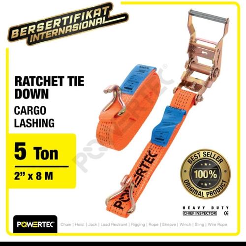 [RATCHET002] RATCHET NARANJA GRANDE 2´´ X 8M TIGER