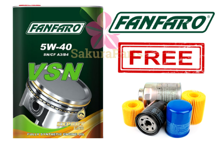 FANFARO 5W40 FULL SINTETICO VSN 4L