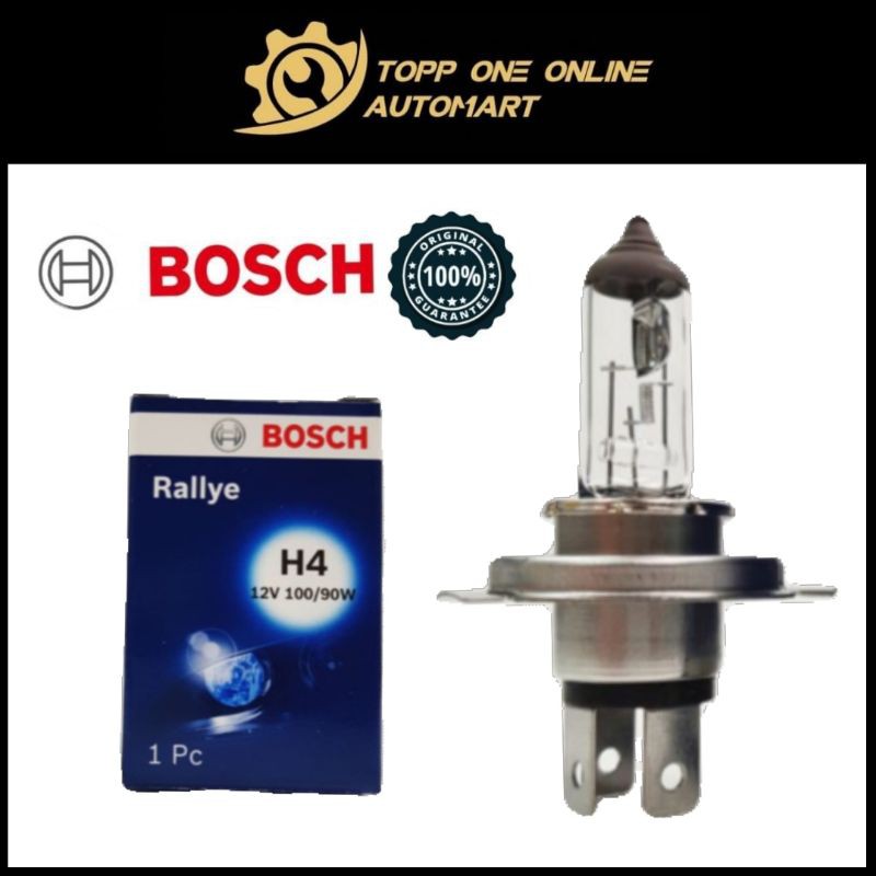 BOMBILLO BOSCH H4 12V 100/90W XENON BLUE