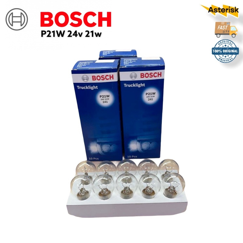 [BOMBILLO015] BOMBILLO BOSCH 1 CONTACTO 24V 21W TRUCKLIGTH