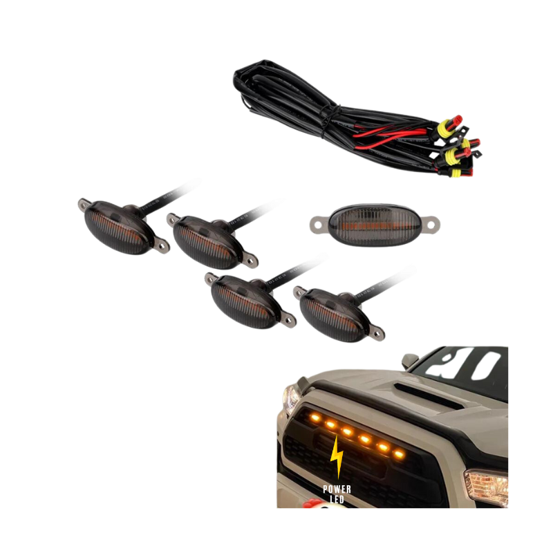 [LUCES002] LUCES LED PARRILLA 5 PIEZAS PEQUEÑO