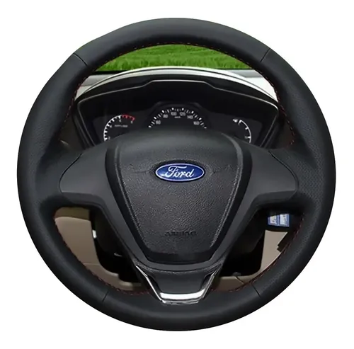 FORRO VOLANTE FORD ROJO