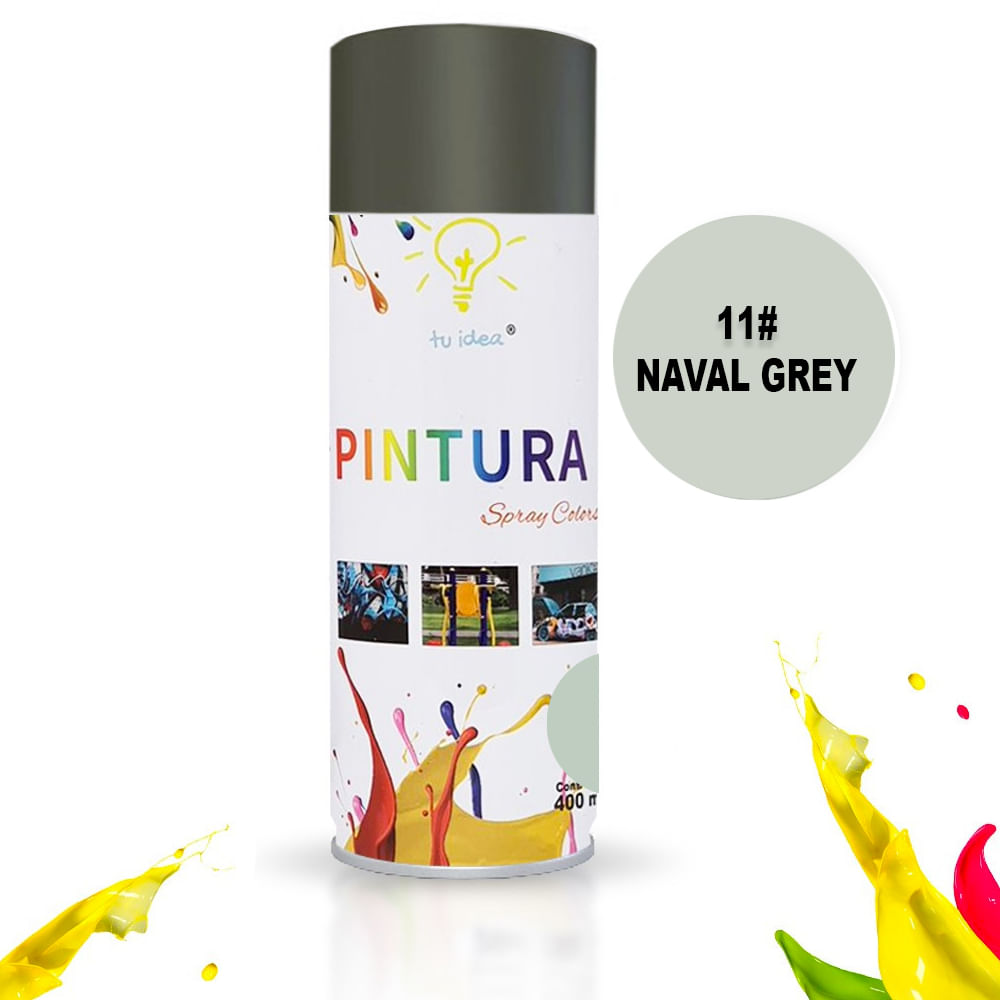 CAPTAIN PINTURA 400ML GRIS