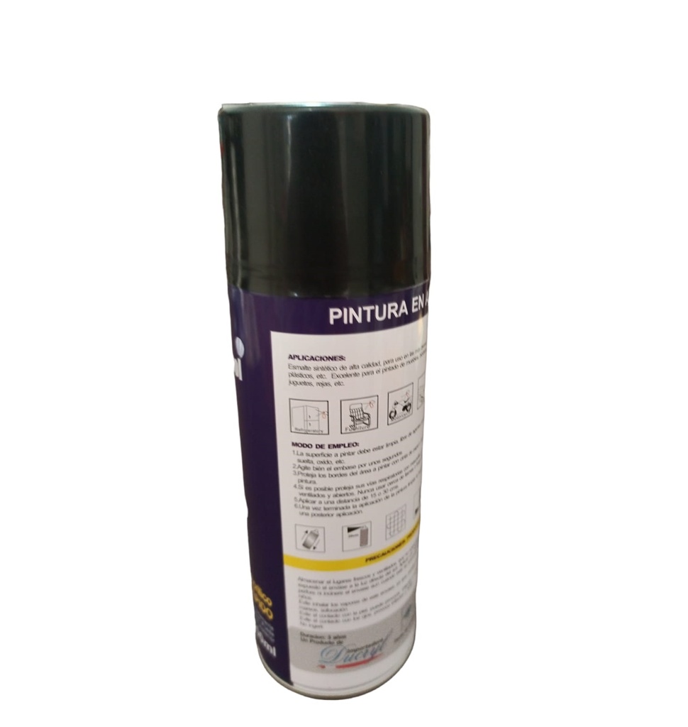 CAPTAIN PINTURA 400ML NEGRO