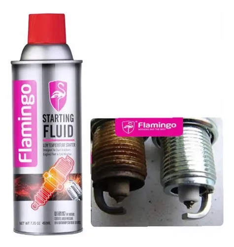 FLAMINGO LIMPIADOR MOTOR DE BUJIA 450ML