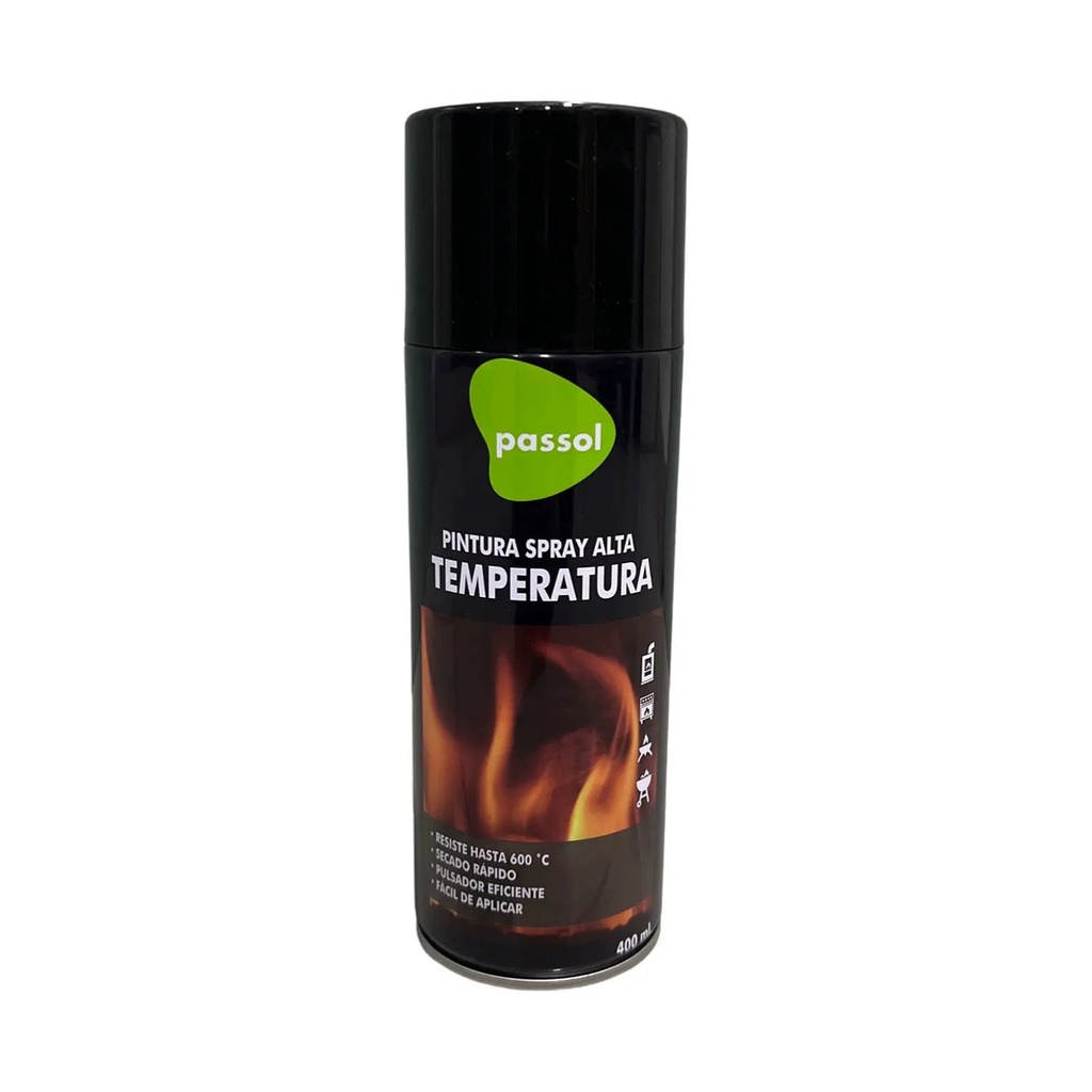 THEBEST PINTURA ALTA TEMPERATURA 400ML NEGRO