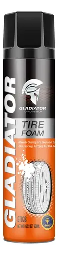 GLADIATOR LIMPIADOR DE CAUCHOS ESPUMA 650ML