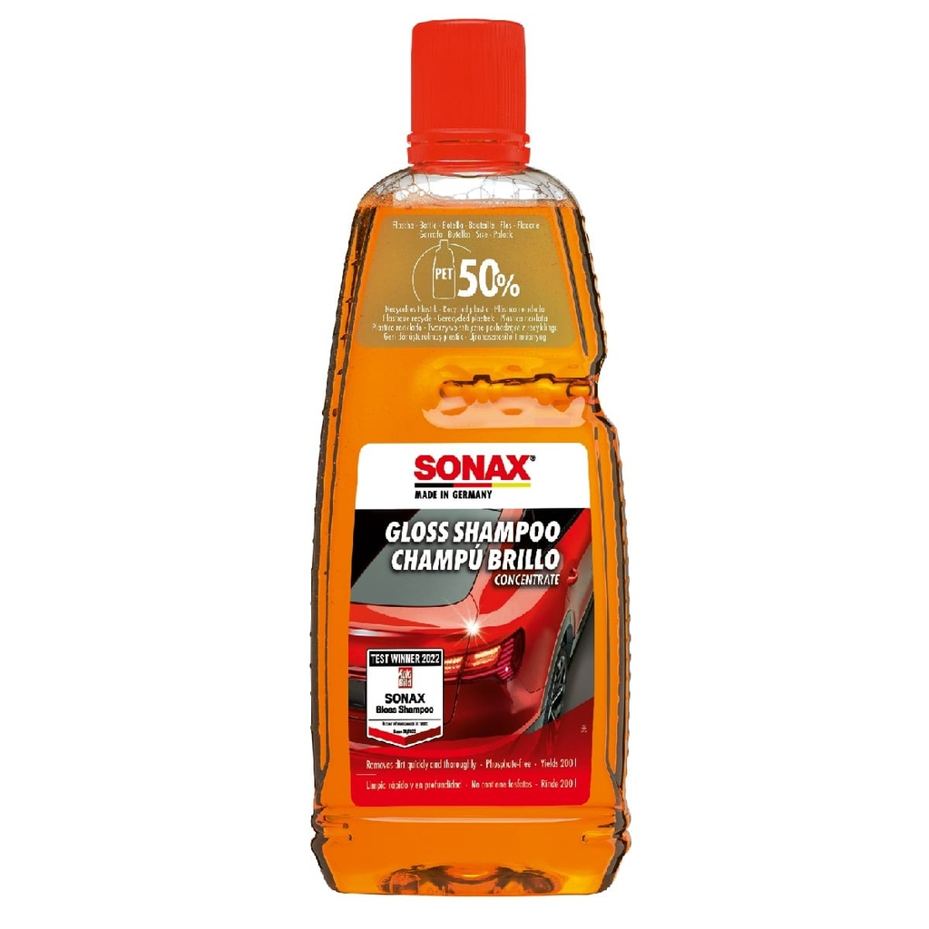 SONAX SHAMPOO CONCENTRADO BRILLO 1LT