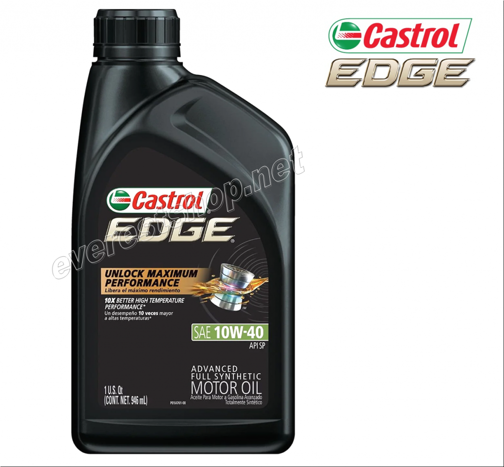 CASTROL 10W40 EDGE FULL SINTETICO 1LT
