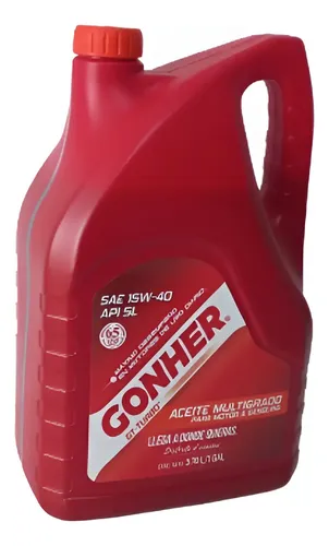 GONHER 15W40 MINERAL GALON