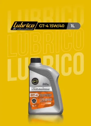 LUBRICO 15W40 MINERAL GARRAFA 4LT