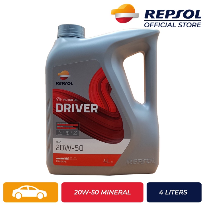 REXOIL 20W50 MINERAL GALON 4LT