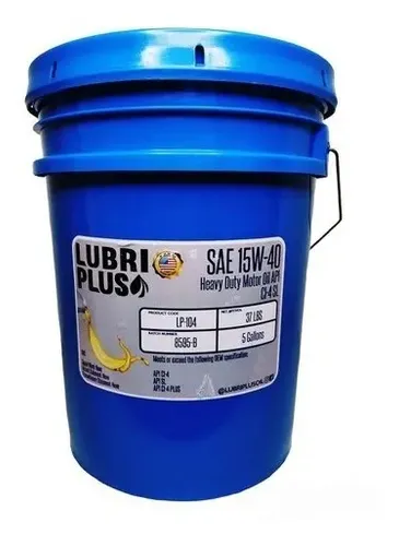 LUBRIPLUS PAILA 15W40 SEMI SINTETICO 19LT