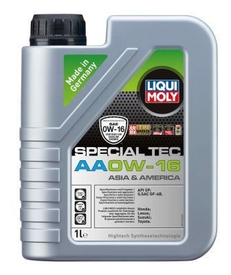 LIQUI MOLY 0W16 FULL SINTETICO SPECIAL TEC 1L