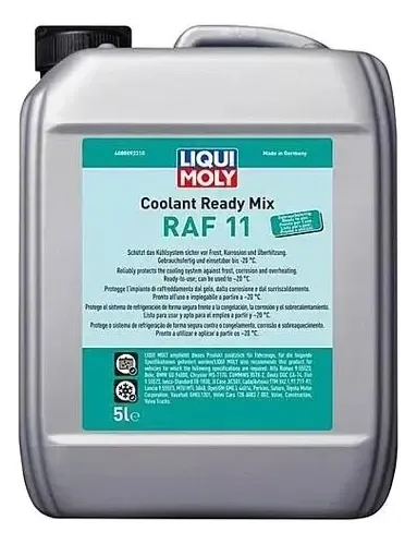 LIQUI MOLY REFRIGERANTE VERDE RAF 11 5LT