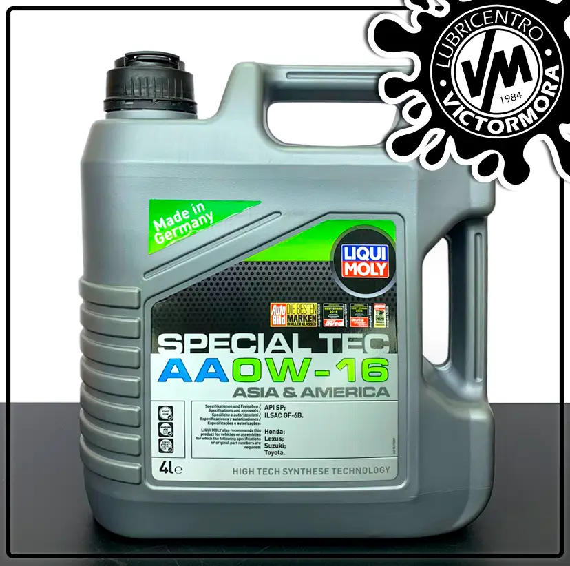 LIQUI MOLY 0W16 SPECIAL TEC GARRAFA 4LT 21327