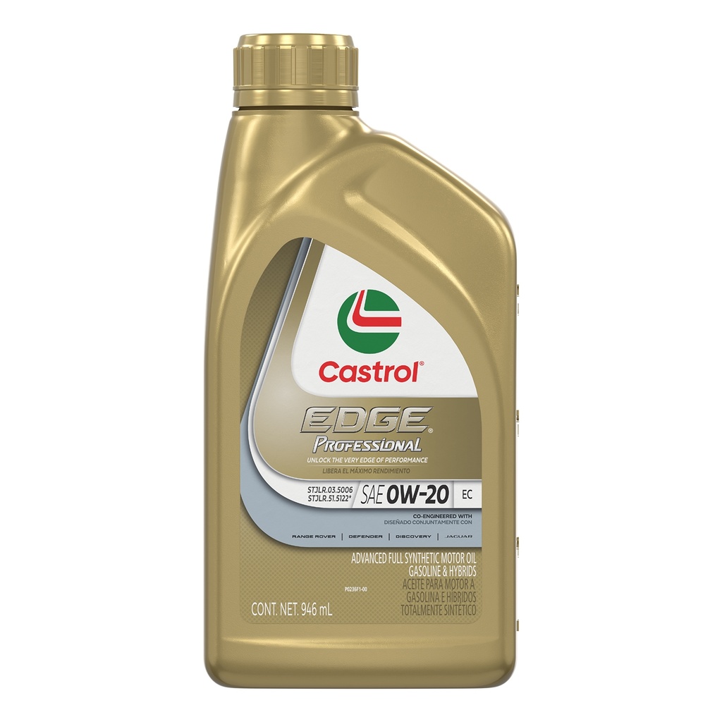 CASTROL 0W20 FULL SINTETICO EDGE 0.946ML