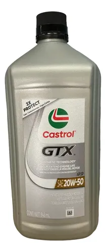 CASTROL 20W50 MINERAL GTX 0.946ML