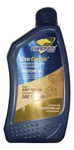 CHRONUS 15W40 SEMI SINTETICO 946ML