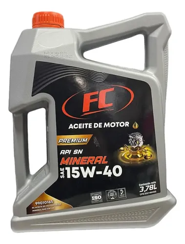 FC 15W40 MINERAL 3.78L