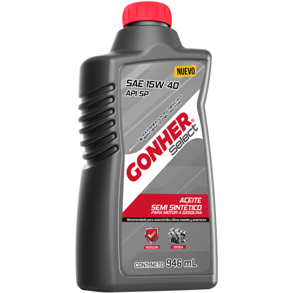 GONHER 15W40 SEMI SINTETICO 946ML