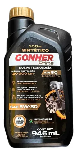 GONHER 5W30 FULL SINTETICO 0.946ML