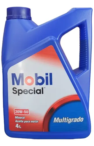 MOBIL 20W50 MINERAL GARRAFA 4L