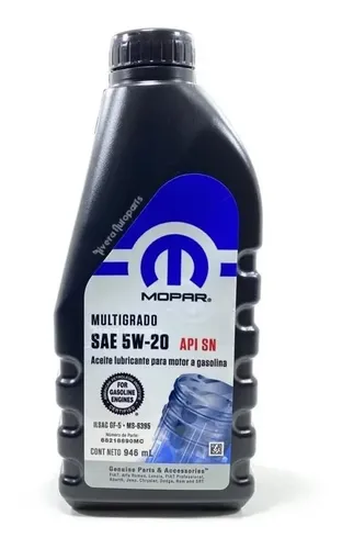 MOPAR 5W20 SEMI SINTETICO 1LT