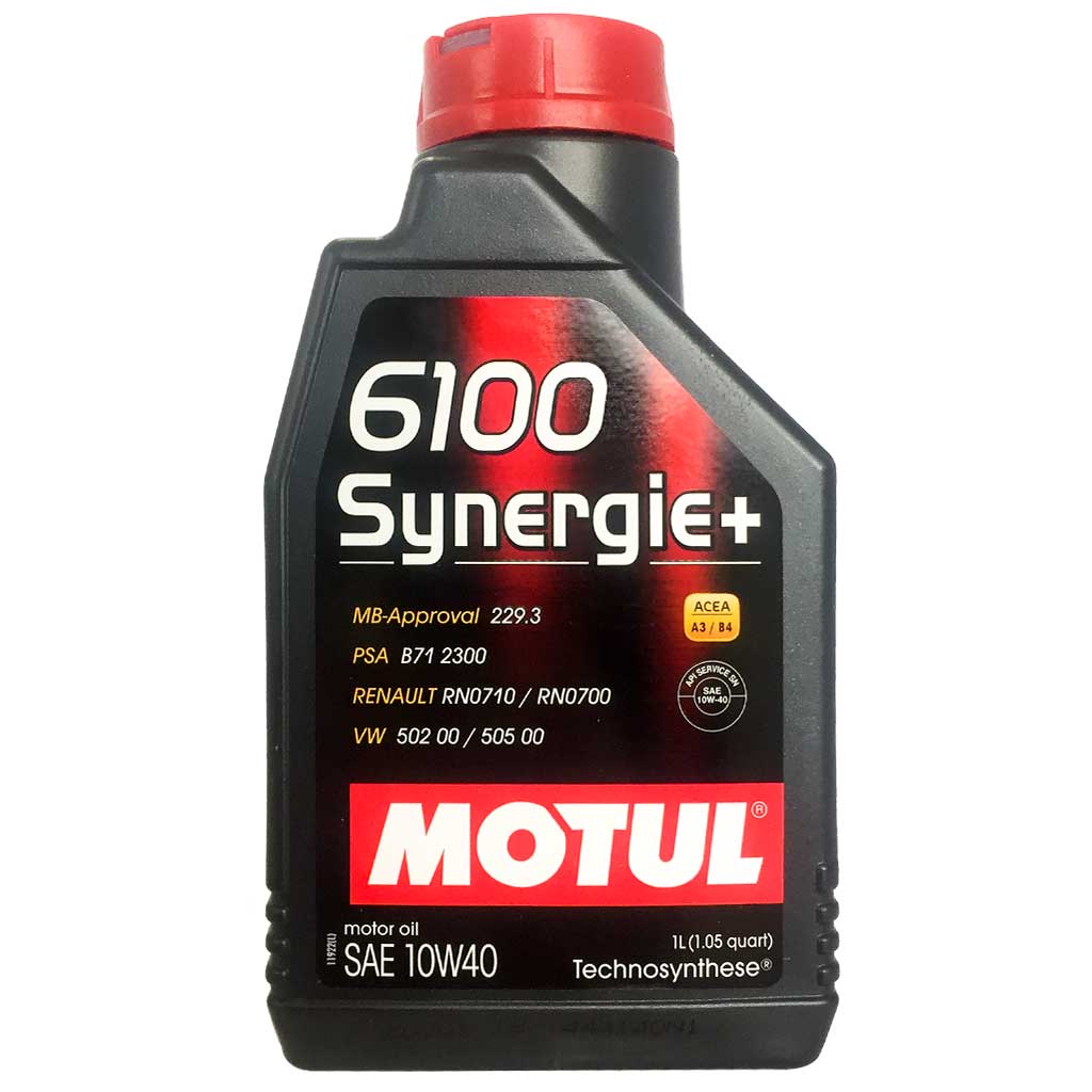 MOTUL 6100 10W40 SEMI SINTETICO 1LT
