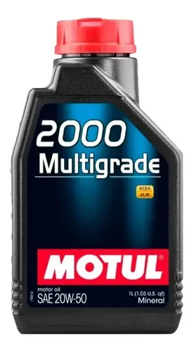 [MOTUL003] MOTUL 20W50 2000 MINERAL 1LT
