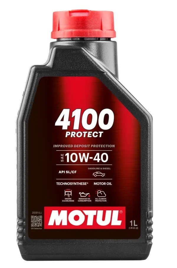 MOTUL 4100 10W40 SEMI SINTETICO 1LT