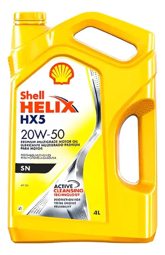 SHELL 20W50 MINERAL GARRAFA 4LT