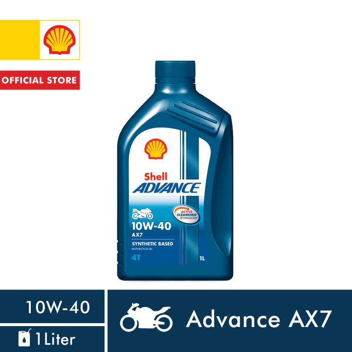 SHELL 4T 10W40 SEMI SINTETICO 1L