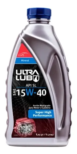 ULTRA LUB 15W40 MINERAL 1LT