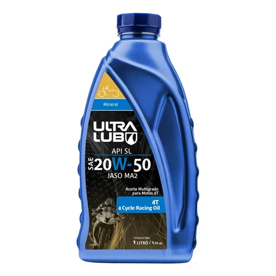 ULTRA LUB 4TIEMPOS 20W50 MINERAL 1LT