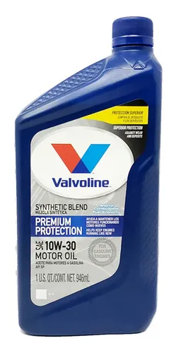 VALVOLINE 10W30 SEMI SINTETICO 946ML