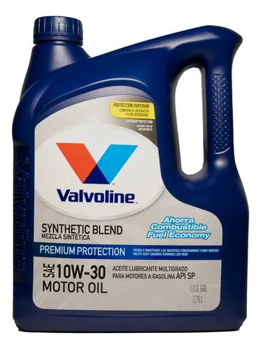 VALVOLINE 10W30 SEMI SINTETICO GARRAFA 3.78LT