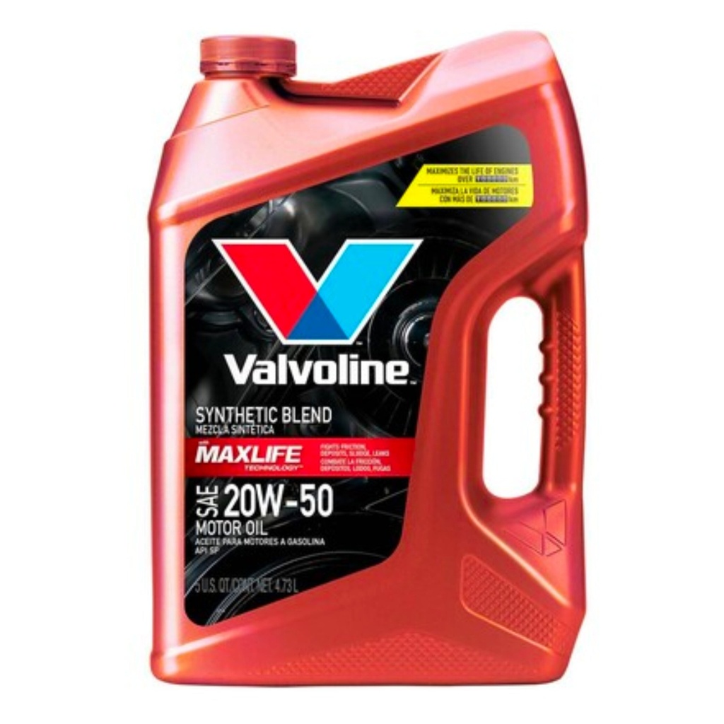 VALVOLINE 20W50 MAX LIFE SEMI SINTETICO 946ML