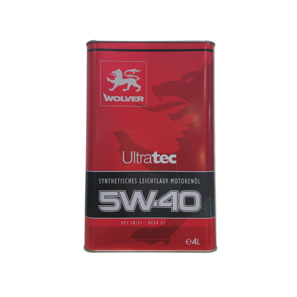 WOLVER 5W40 FULL SINTETICO ULTRATEC GARRAFA 4LT