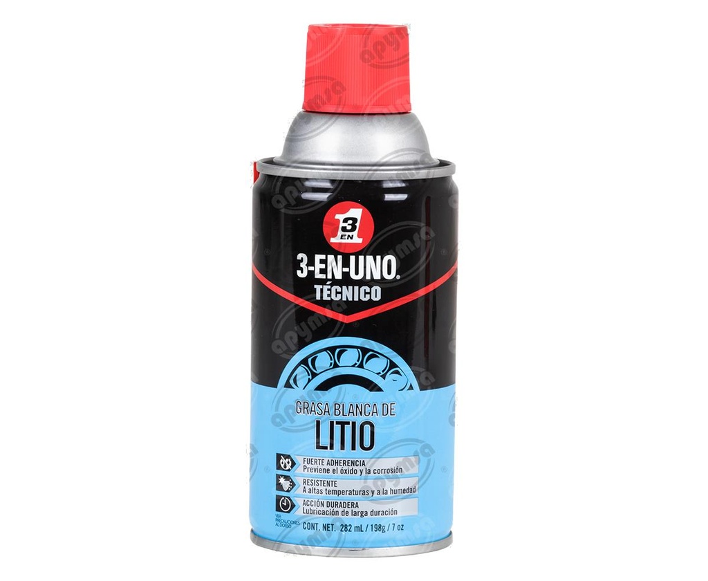 3 EN 1 GRASA BLANCA DE LITIO 282ML