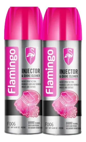 [FLAMINGO022] FLAMINGO SPRAY LIMPIA INYECTOR 450ML