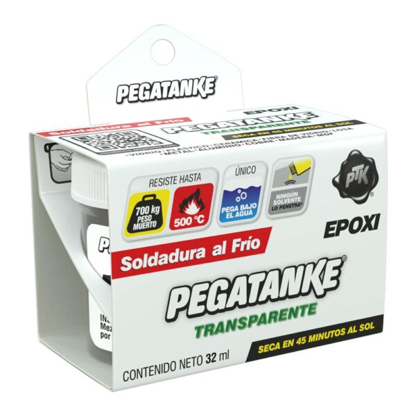 PEGA TANKE BLANCA TRANSPARENTE