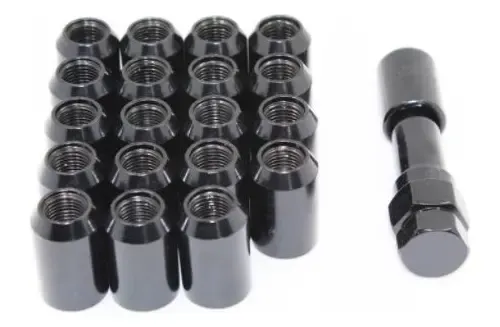 TUERCAS DE SEGURIDA NEGRO 12X1.25 16PI EZAS
