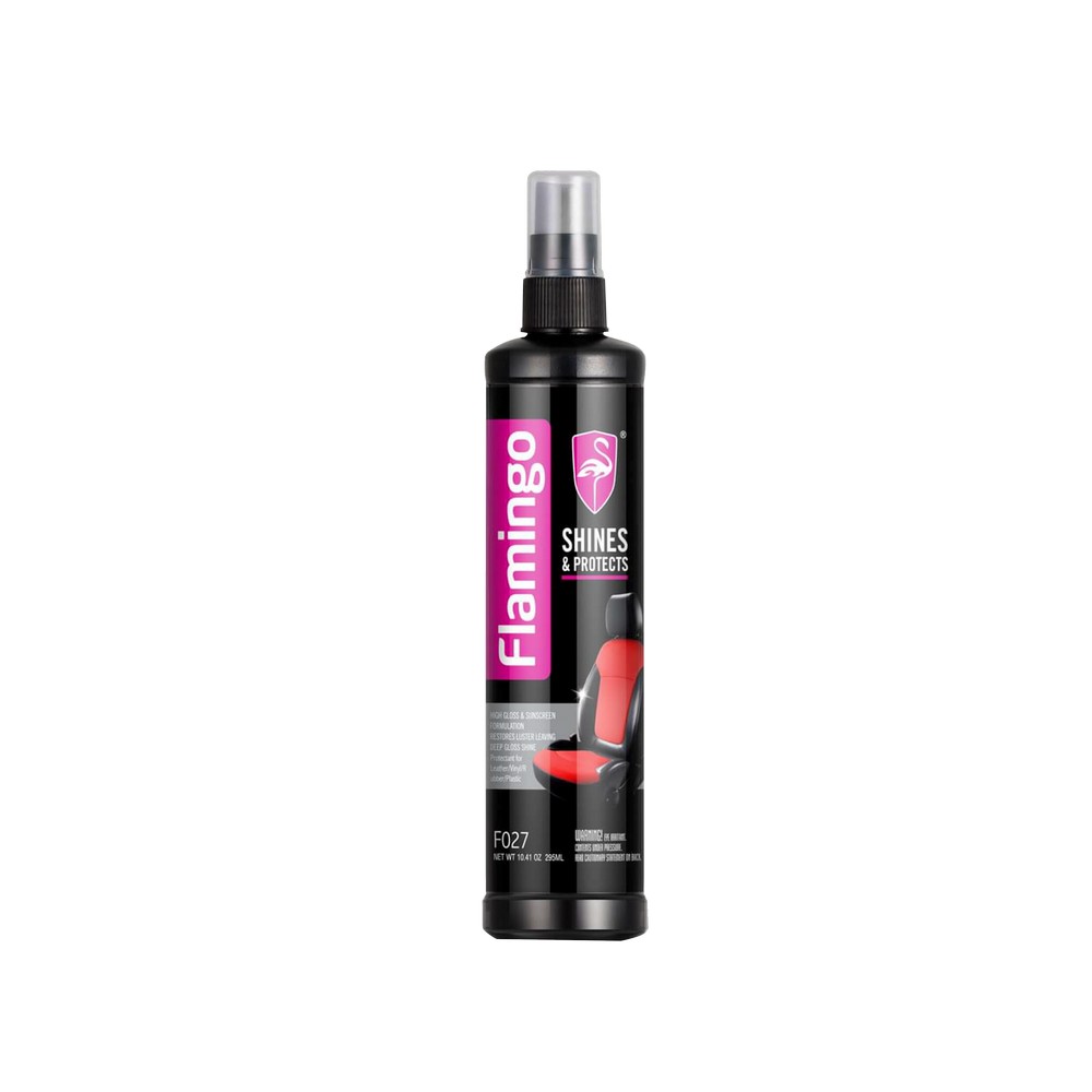 FLAMINGO ABRILLANTADOR Y PROTECTOR 295ML CUERO Y CAUCHO